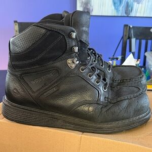 Wolverine Men's Black Leather Boots